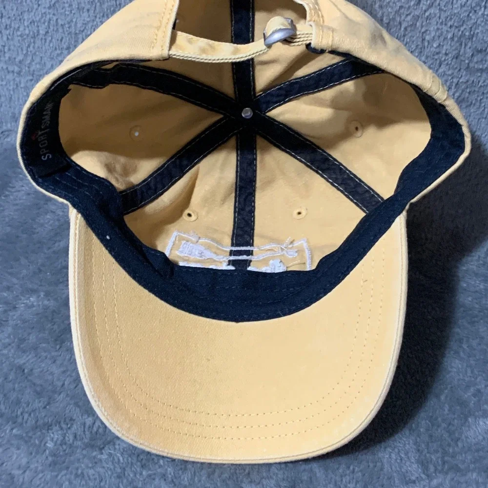 Sportsman Yellow Gimme All The Dogs Embroidered Dad Hat Baseball Cap SP500